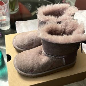 Purple UGG boots size 11c toddler